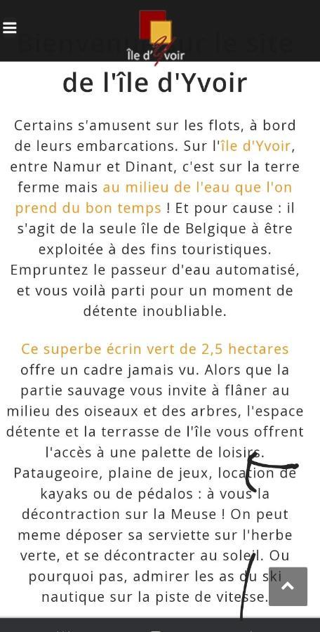 Au 14 - Au Calme Avec Jardin , Proche De Dinant Hébergement de vacances *